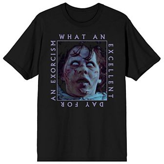 Men's The Exorcist Excellent Day For An Exorcism Tee