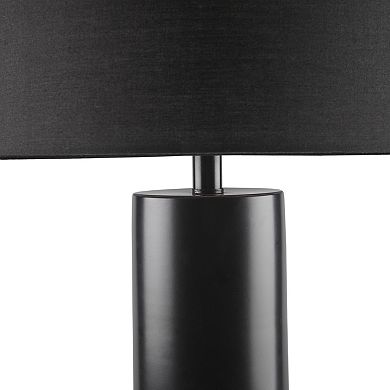 Hampton Hill Fulton 1-Light Metal & Concrete Table Lamp