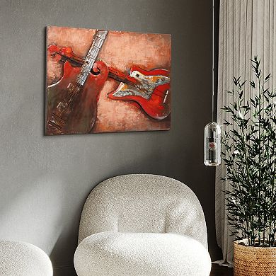 Empire Art Direct Acustica Metal Wall Art