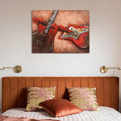 Empire Art Direct Acustica Metal Wall Art