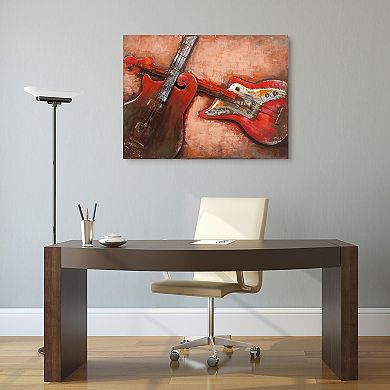 Empire Art Direct Acustica Metal Wall Art