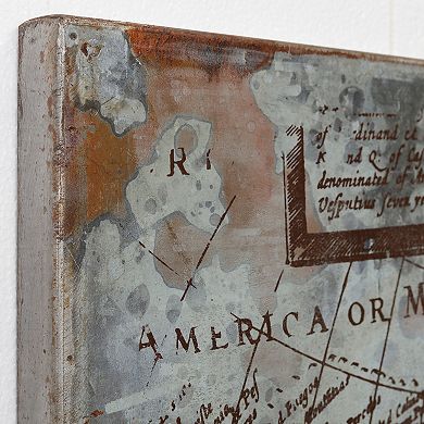 Empire Art Direct Retro Airplane 1 Metal Wall Art