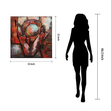 Love Mixed Media Iron Dimensional Wall Art
