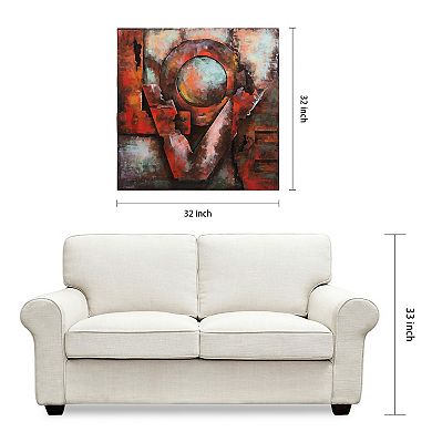 Love Mixed Media Iron Dimensional Wall Art