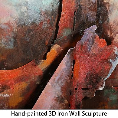Love Mixed Media Iron Dimensional Wall Art