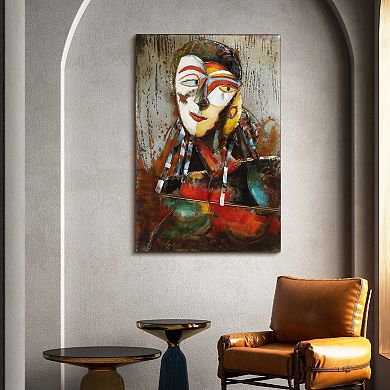 Home 1 Mixed Media Iron Dimensional Wall Art