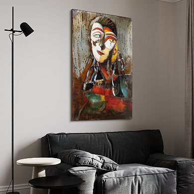 Home 1 Mixed Media Iron Dimensional Wall Art