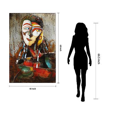 Home 1 Mixed Media Iron Dimensional Wall Art