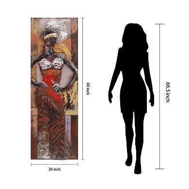 Empire Art Direct Miss-tic Metal Wall Art