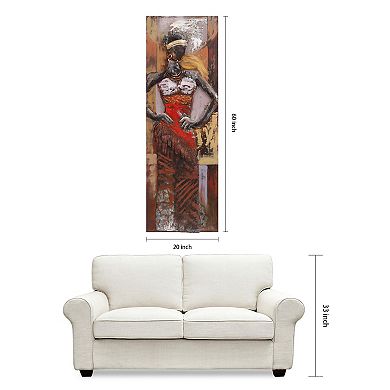 Empire Art Direct Miss-tic Metal Wall Art