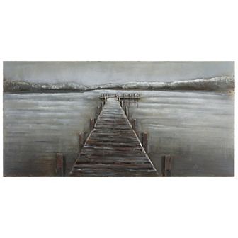 Empire Art Direct Pier Metal Wall Art