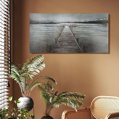 Empire Art Direct Pier Metal Wall Art