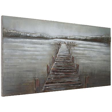 Empire Art Direct Pier Metal Wall Art