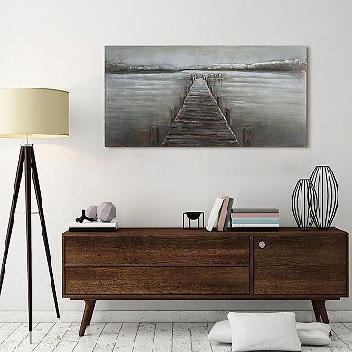 Empire Art Direct Pier Metal Wall Art