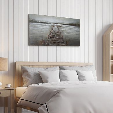 Empire Art Direct Pier Metal Wall Art