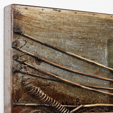 Bridge to the City 1 Mixed Media Iron Dimensional Wall Art