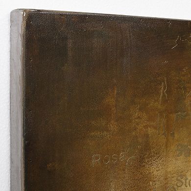 Airplane Mixed Media Iron Dimensional Wall Art