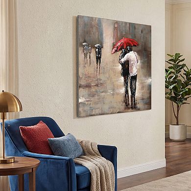 Rain Mixed Media Iron Dimensional Wall Art
