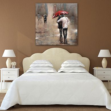 Rain Mixed Media Iron Dimensional Wall Art