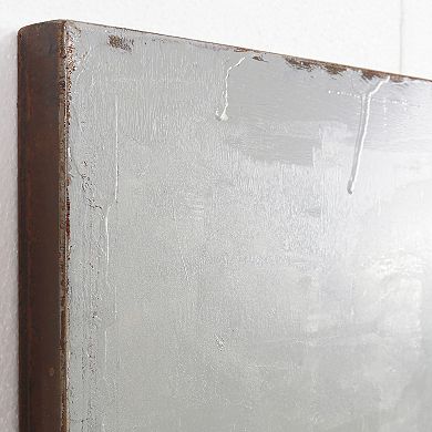 Lady in Red Mixed Media Iron Dimensional Wall Art