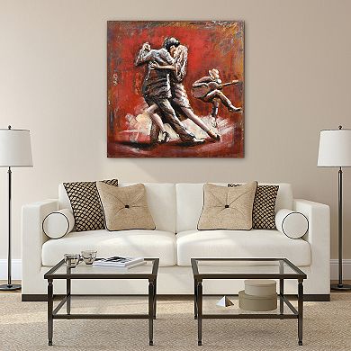 Dance Mixed Media Iron Dimensional Wall Art