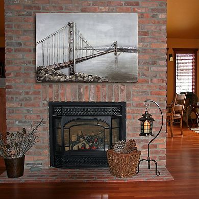 Bridge Mixed Media Iron Dimensional Wall Art
