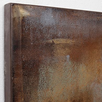Elephants Mixed Media Iron Dimensional Wall Art