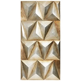 Steel Mixed Media Iron Dimensional Wall Art