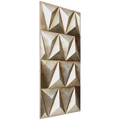 Steel Mixed Media Iron Dimensional Wall Art