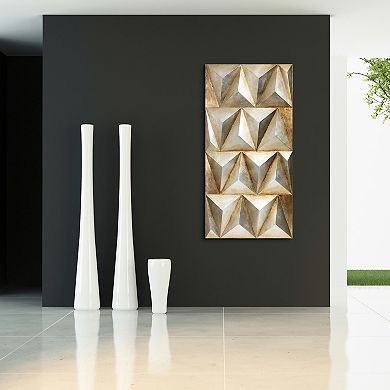 Steel Mixed Media Iron Dimensional Wall Art