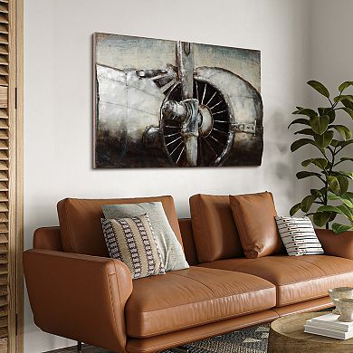 Flyaway Mixed Media Iron Dimensional Wall Art