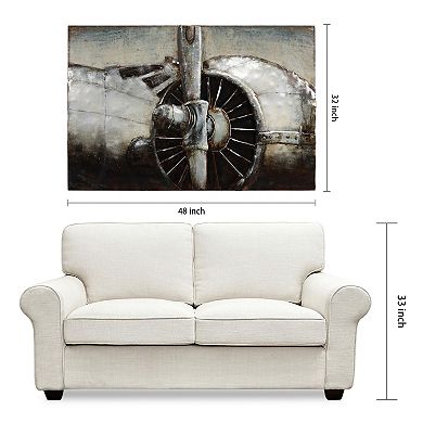Flyaway Mixed Media Iron Dimensional Wall Art