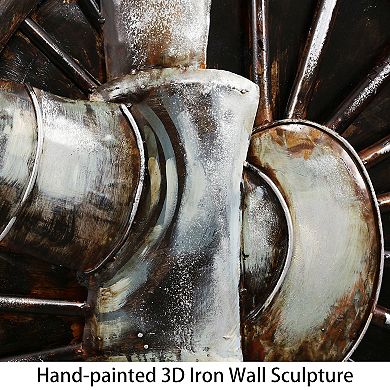 Flyaway Mixed Media Iron Dimensional Wall Art