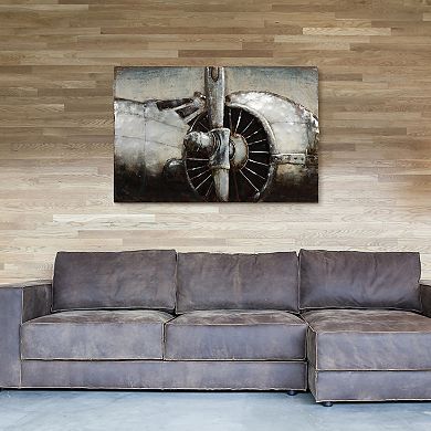 Flyaway Mixed Media Iron Dimensional Wall Art