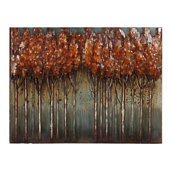 Sunset Ground Mixed Media Iron Dimensional Wall Art