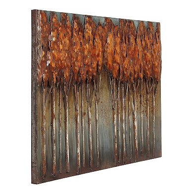 Sunset Ground Mixed Media Iron Dimensional Wall Art