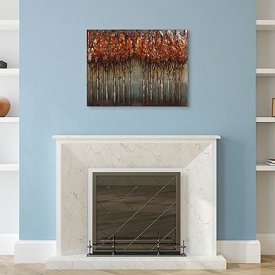 Sunset Ground Mixed Media Iron Dimensional Wall Art