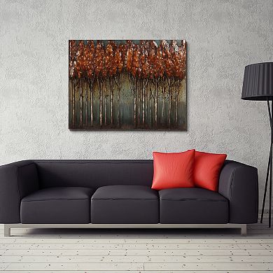 Sunset Ground Mixed Media Iron Dimensional Wall Art