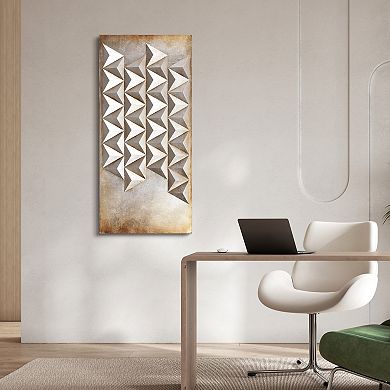 Steel 2 Mixed Media Iron Dimensional Wall Art