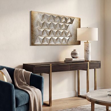 Steel 2 Mixed Media Iron Dimensional Wall Art