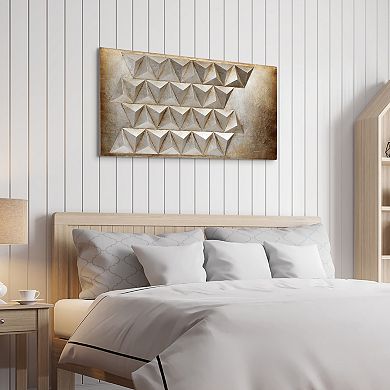 Steel 2 Mixed Media Iron Dimensional Wall Art