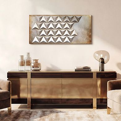 Steel 2 Mixed Media Iron Dimensional Wall Art