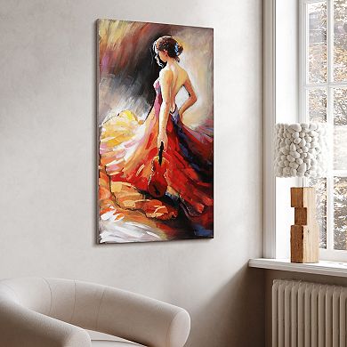 Flamenco Mixed Media Iron Dimensional Wall Art