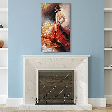 Flamenco Mixed Media Iron Dimensional Wall Art