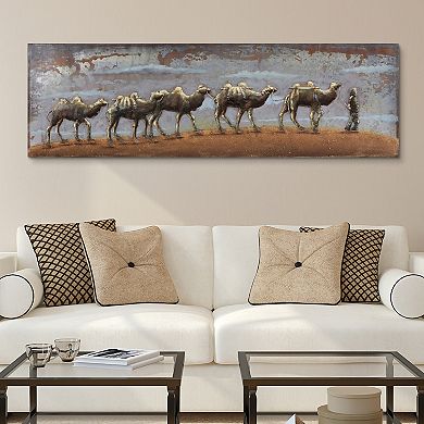 Caravan Mixed Media Iron Dimensional Wall Art