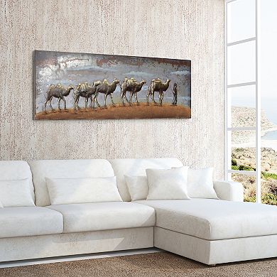 Caravan Mixed Media Iron Dimensional Wall Art