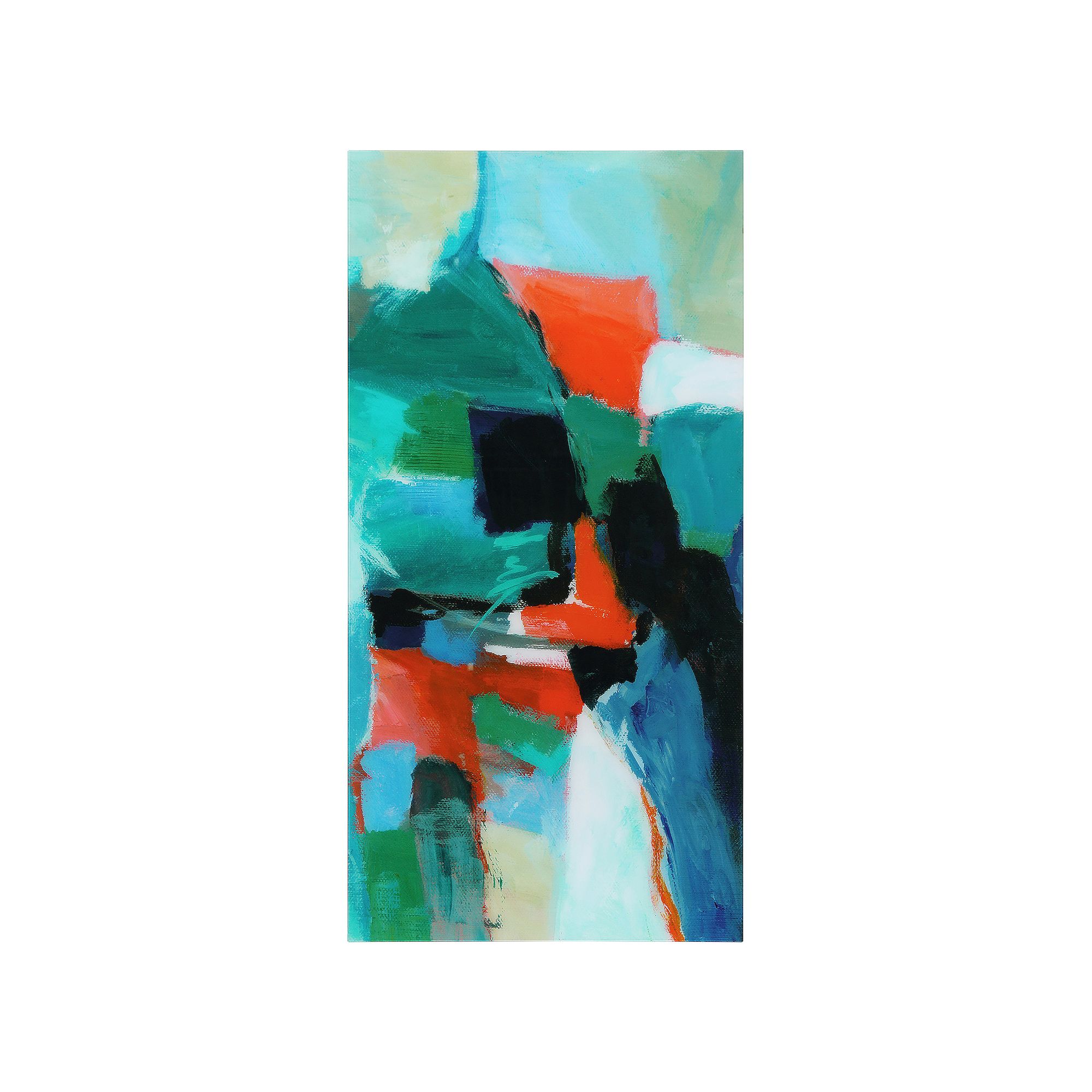 Empire Art Direct Color Splash Glass Wall Art, Multi