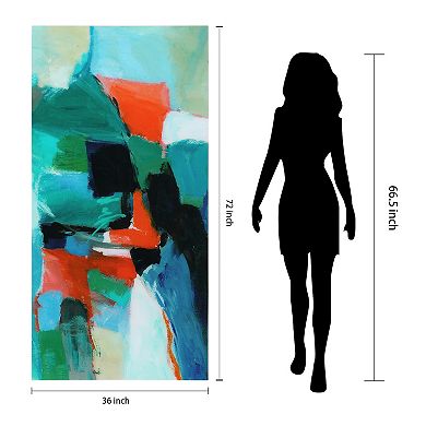 Empire Art Direct Color Splash Glass Wall Art