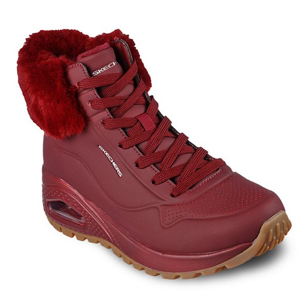 Skechers Street Women's Uno-Stand on Air Sneaker, Red, 5 Wide : :  Clothing, Shoes & Accessories