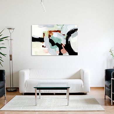 Empire Art Direct Synchronal I Glass Wall Art